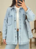 مانتو جین زارا کد 12963